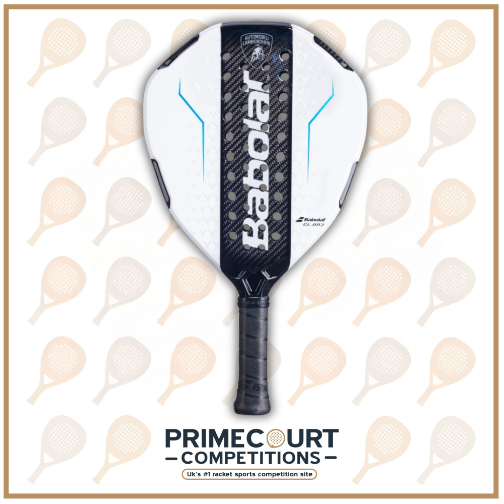 Babolat BL.003 Lamborghini Padel Racket White - LTD Edition