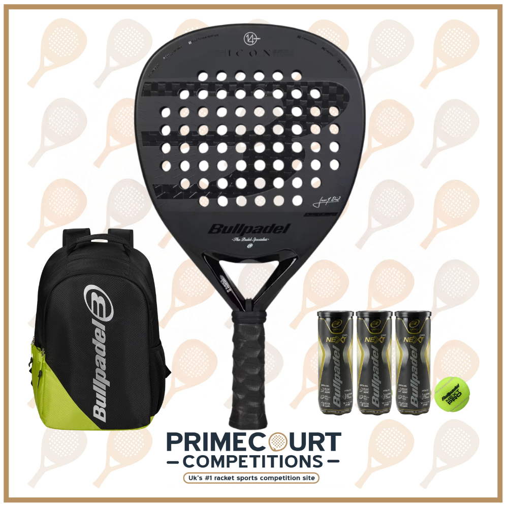 Bullpadel Icon 2027 Padel Racket (Bundle) *NEW 2027 PRO LINE *
