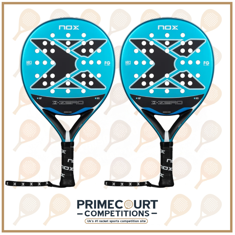 Nox X-Zero Blue Padel Racket 2026 x 2