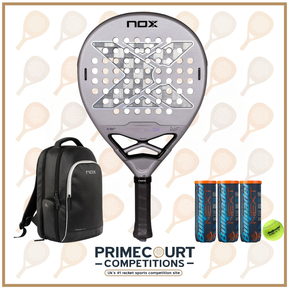 Nox AT10 Luxury Genius 18K Alum XTREM Padel Racket 2027 (BUNDLE)