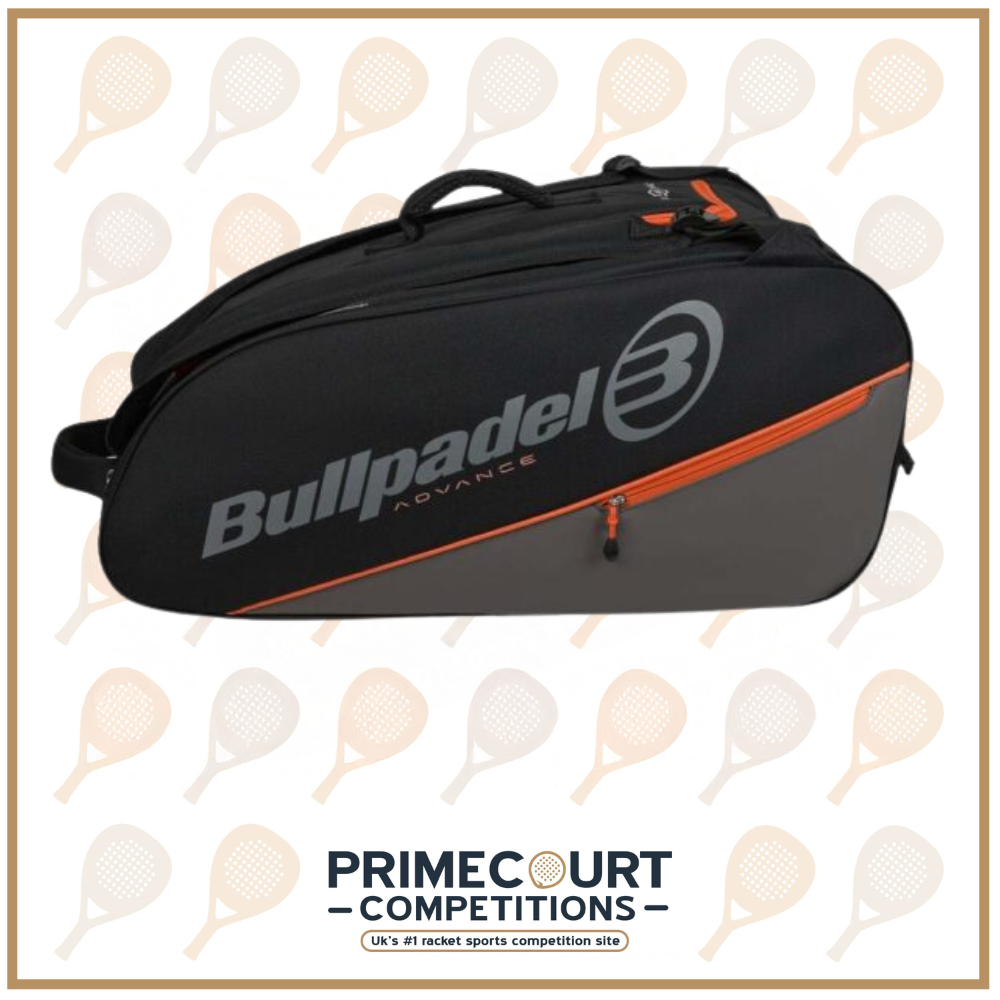 Bullpadel Advance Black/Orange Padel Bag