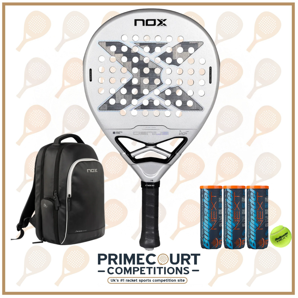 Nox AT10 Luxury Genius 12K Alum XTREM Padel Racket 2027 (BUNDLE)  * NEW 2027 RANGE *
