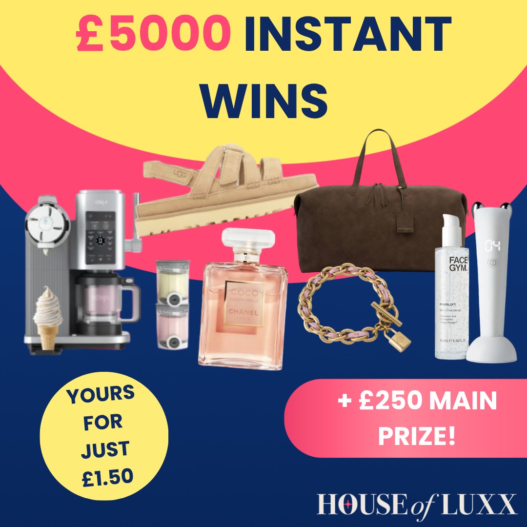 Win Big Instantly – Over £5,000 in Instant Win Prizes!