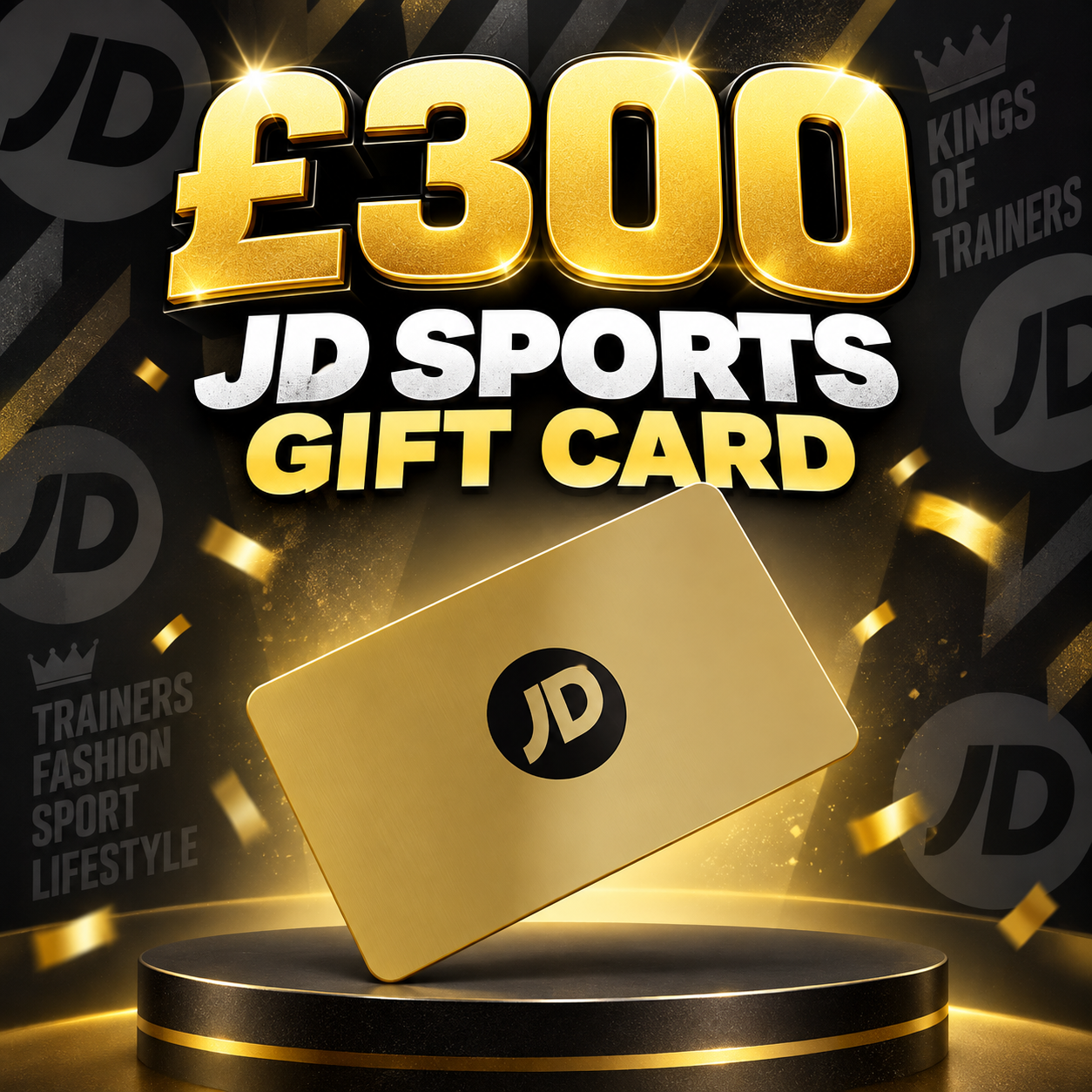 £300 Jd Sports Gift Card