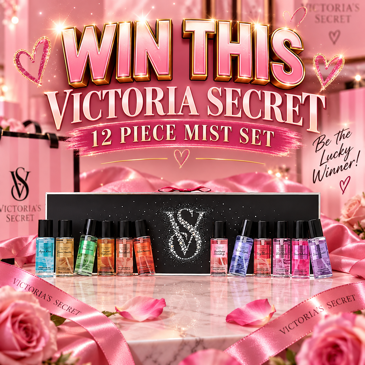 Victoria Secret 12 Piece Mist Set