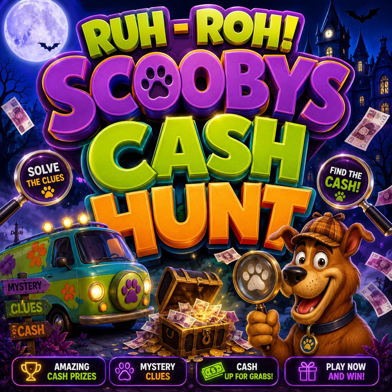 Scoobys Cash Hunt